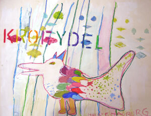 "Krofydel" - Mischtechnik, Helene Hauburg, 6 Jahre