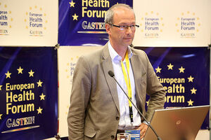 Prof. Dr. Winfried Meißner auf demEuropean Health Forum Gastein 
